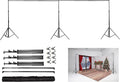 Kate 10x20ft (3x6m) Photography Backdrop Frame Stand for Room Set Adjustable Heavy Duty Photography Background Support System Kit by KateBackdropforPhotography