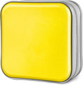 Siveit DVD Case CD Case Holders DVD Binder Wallet Hard Plastic 48 Capacity CD/DVD Disc Cases Storage Binder for Car Home Office Travel (Yellow) by Siveit