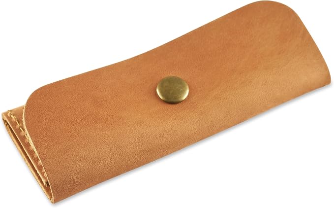 Leather SD/Micro SD Card Holder & Organizer, Storage Case, Travel Memory Card Cover (Vintage Brown) - Image 9