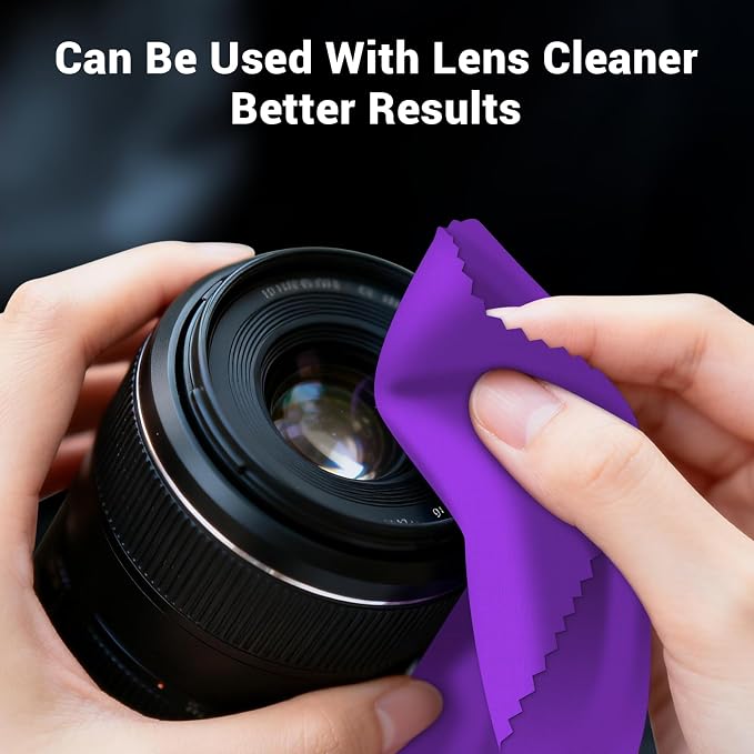4 Premium Cleaning Cloth and 700 Sheets Lens Cleaning Tissue Paper | Premium Lens Cleaning for Glasses, Screens, Microscope, Camera Lenses, Precision Optics, Lens Cleaning and Maintenance - Image 4