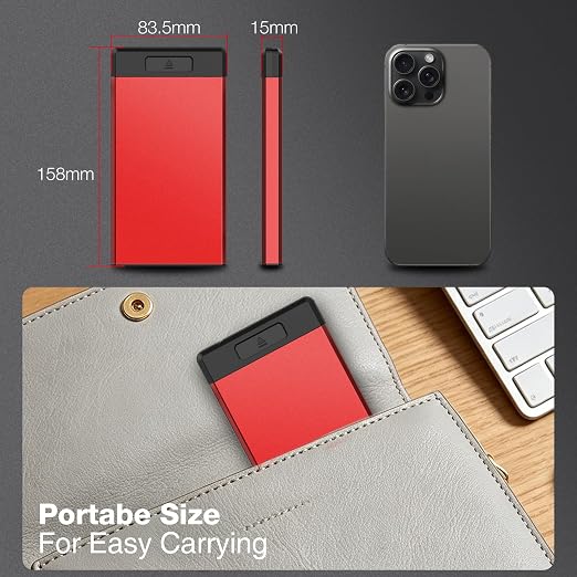 HEIYING Switch Game Case with 40 Precise Slots for Switch 2 / Micro SD Card | Portable Game Card Case, Metal Shell with Soft Silicone Lining, Precise Slots, Magnetic Closure for Easy Storage & Access - Image 6