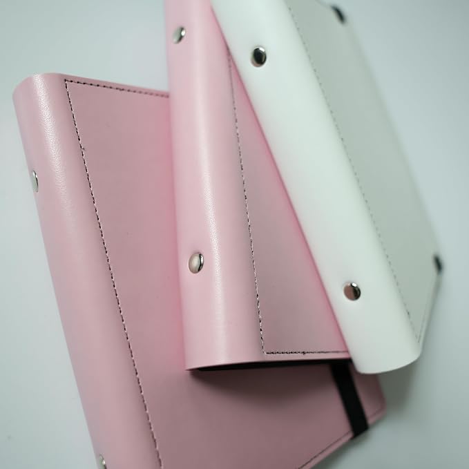 Photo Album For 2X6 Photo Booth Slip In Strips And 4X6 Pictures - 6 Ring Notebook Binder With 20 2 By 6 Sleeves - Fits 80 Photobooth Prints (PINK HARD COVER, 2X6) - Image 4