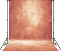 Abstract Photography Backdrop for Photoshoot 8x12ft,Brick Red,No Stand | Professional,Polyester Fabric,Roller Pocket on Top,Vintage Portrait Photo Props Booth Background,Photoshoot Studio by Haboke