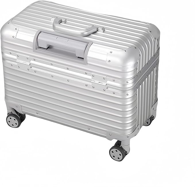 Full Aluminum Rolling Camera Bag 18" Camera Case | Wheeled Photography Gear Case, Carry-on Luggage, Dual TSA locks, Detachable Wheels & Dividers, Fits 17" laptop, DSLRs & Lens - Image 4