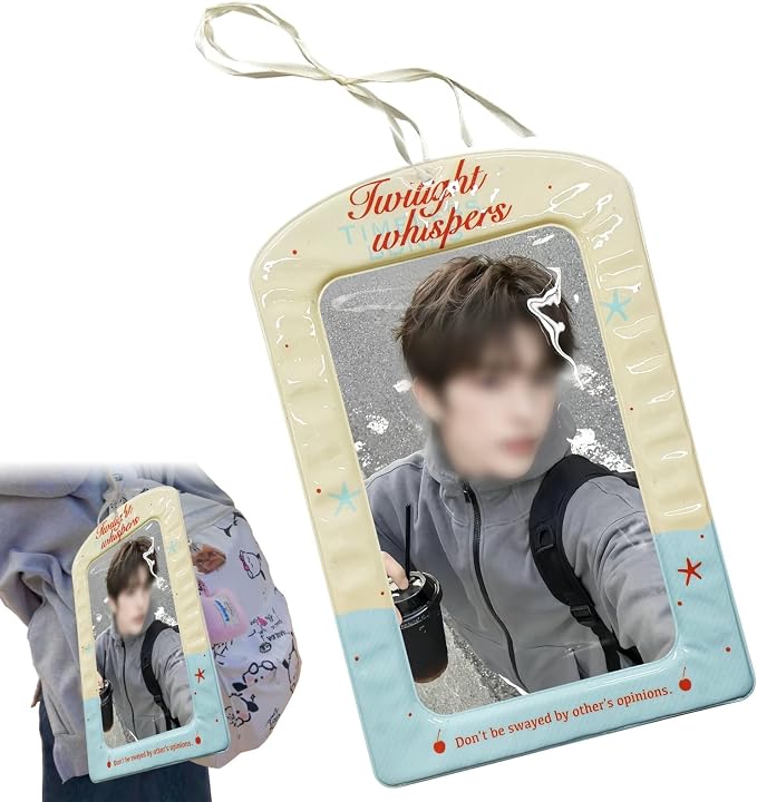 Super Large Kpop Photocard Holder, Y2K Charm Card Protector, A4 Size DIY Pictures Display Card Sleeves, 1 Piece by Unknown
