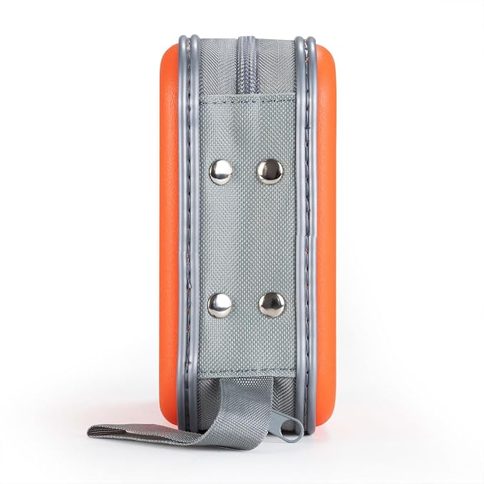 LIOVODE DVD Case, 48 Capacity Hard Plastic CD Case Holder for Car | DVD Storage, Hand Strap, Zipper Closure, Scratch-Resistant Sleeves, CD Storage for Music Blu-Ray Game Disc for Travel Office - Image 6