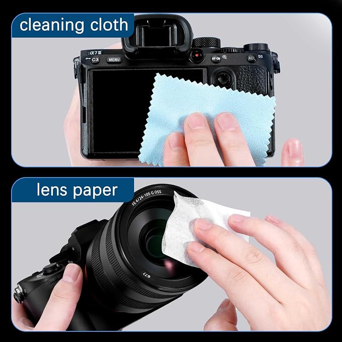 Camera Cleaning Kit for DSLR & Mirrorless Cameras - Camera Accessories Lens, Sensor & Camera Lens Cleaning Kit, Perfect Photographer Gifts, Accessories Sensor Cleaning kit - Image 5