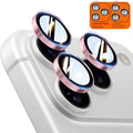 TOCOL Camera Lens Protector for iPhone 17 Pro Max/iPhone 17 Pro Tempered Glass HD Individual Scratch Resistant Camera Cover Accessories Case Friendly 2 Pack（Pink） by TOCOL