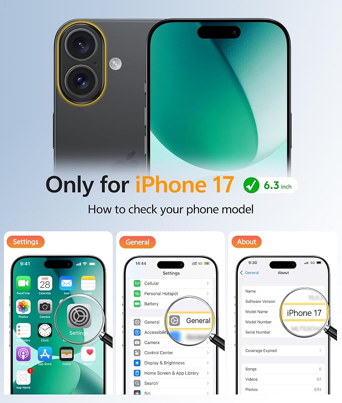 FNTCASE for iPhone 17 Case, Compatible with Magsafe, Glass Screen Protector | Full Camera Protection, Translucent Matte, 14FT Military Grade Drop Proof, Shockproof Protective Phone Cover, Green - Image 2