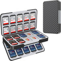 HEIYING SD Card Holder with 80 Precise Slots for SDXC SDHC Micro SD Cards | Portable Game Cards Case, Hard ABS Shell with Soft Silicone Lining, Precise Card Slots,Magnetic Closure for Easy Access by HEIYING