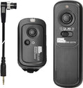Pixel Camera Remote Shutter Release RW-DC0 for Nikon Wireless 2.4GHz 262ft | For Nikon Z8 Z9 D3 D4 D5 D800 D850 D800E D810A D810 D700 D500 D300 D300s D200 F100 F90 F90X F6 F5 D1X D2H MC-30A MC-36A by Pixel