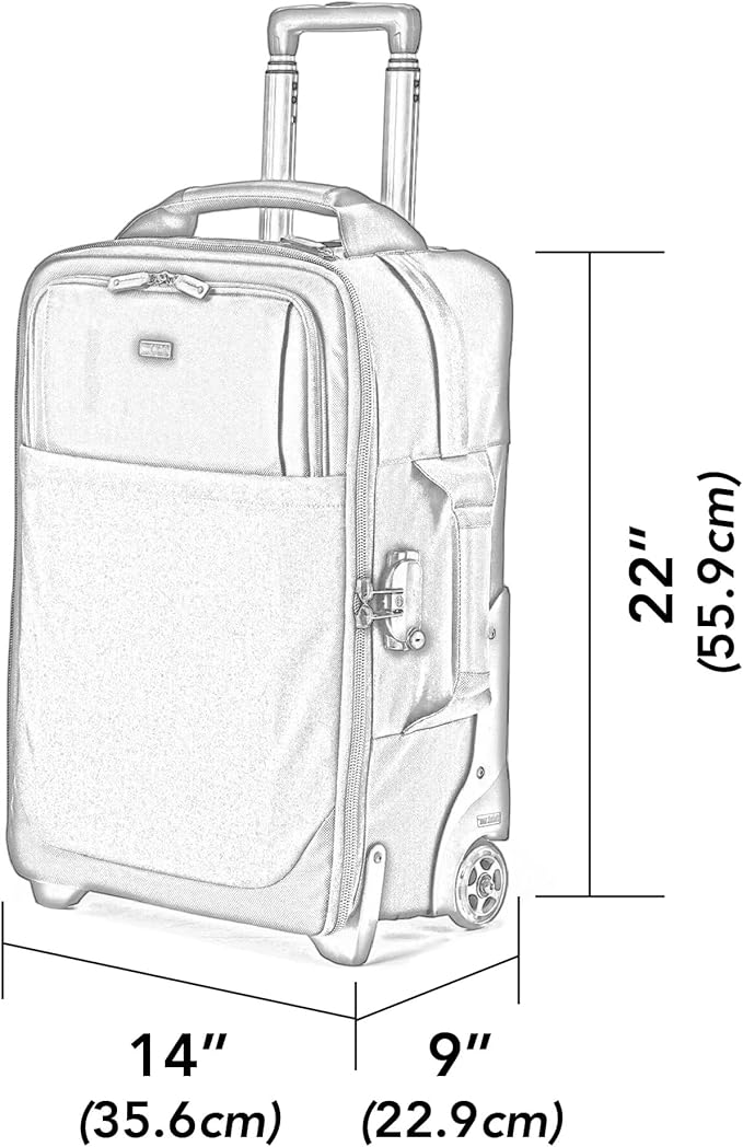 Think Tank Airport Security V3.0 Rolling Carry-On Camera Bag - Black - Image 2