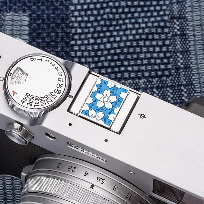 Camera Metal Hot Shoe Cover for FUJIFILM X100VI X100V XPro3 XPro2 XPro1 X-T4 X-T3 X-T50 X-T30 for NikonZF Z5 Z6 for Canon (Blue-Hot Shoe Cover) - Image 7