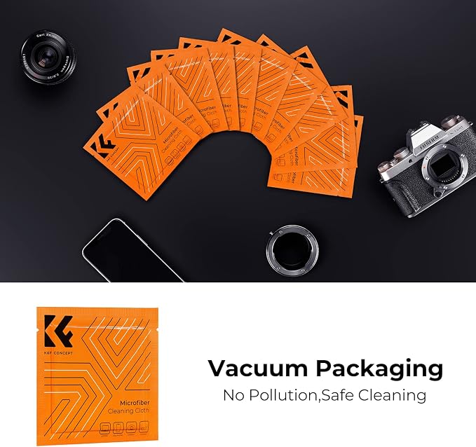 K&F CONCEPT 15-1 Lens Cleaning Kit for DSLR, Phone, Photography Enthusiasts | Strong Blower,Safe Cleaning Solution,Anti-Static Lint-Free Pen,Portable Microfiber Cleaning Cloth Multi Device Use,MK06 - Image 9