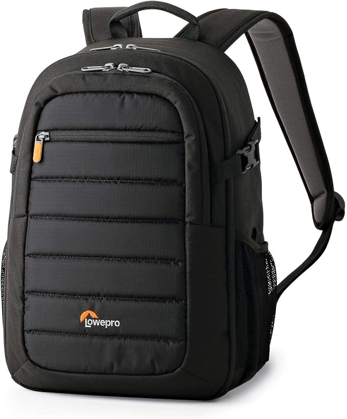 Lowepro Tahoe BP 150, Camera Bag, Lightweight Compact Camera Backpack for Cameras, CSC, DJI Spark Drone, Black, 27.5 x 21.7 x 40.3 cm, Medium LP36892-PWW | Stores DSLR with Lens Attached, CSC Camera, 10" Tablet, Lightweight Travel Design by Lowepro