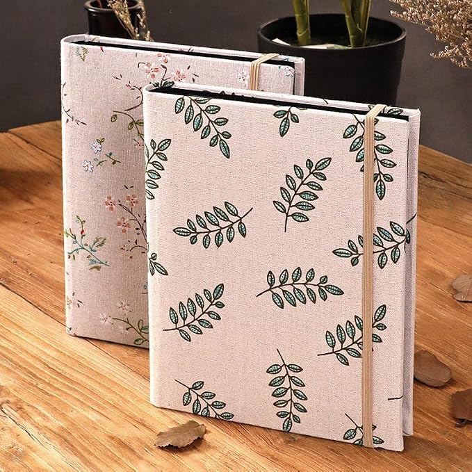 Photo Album 4x6, Soft Fabric Cover Pictures Photo Albums Memory Book for Family Baby Wedding Anniversary Birthday (Green, 200 Pockets) - Image 6