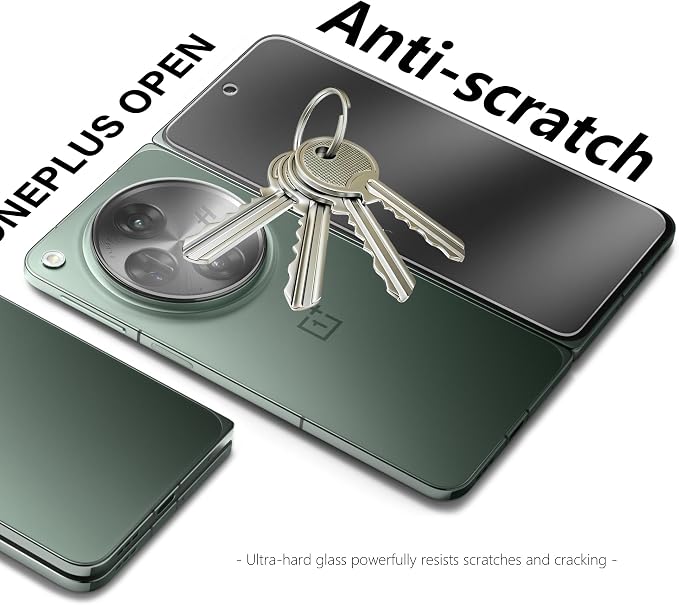 2 Pack for OnePlus Open Screen Protector | 2 Pack Camera Lens Protector, Support Fingerprint Unlock, Touch Sensitive, Anti-Scratch, Case Friendly - Image 7