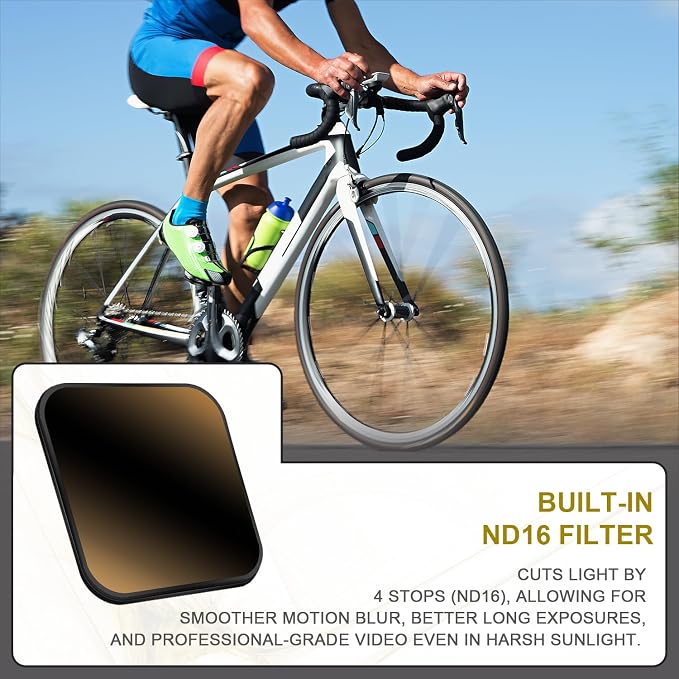 Magnetic Armor Filter Lens Protector with ND16 for iPhone 14 Pro/Pro Max, iPhone 15 Pro/Pro Max, iPhone 16 Pro/Pro Max, iPhone 17 Pro/Pro Max, Black, 1 Pack - Image 6
