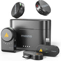 MAONO Wave T5 Wireless Lavalier Mini Microphone for iPhone Content Creators | Magnetic Lapel Mic with AI Noise Cancellation,4 Voice Filters,1000ft, 40H for Podcast Stream Vlog Youtube Tiktok Video Record by MAONO