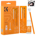 K&F CONCEPT 16mm APS-C Sensor Cleaning Kit, with 20ml Sensor Cleaner | 10 Pack Swabs, Vacuum Sealed, Gentle Cleaner, Multi-Device Use, Precision Cleaning,for Nikon Sony Canon Camera Clean,MA02 by KFCONCEPT