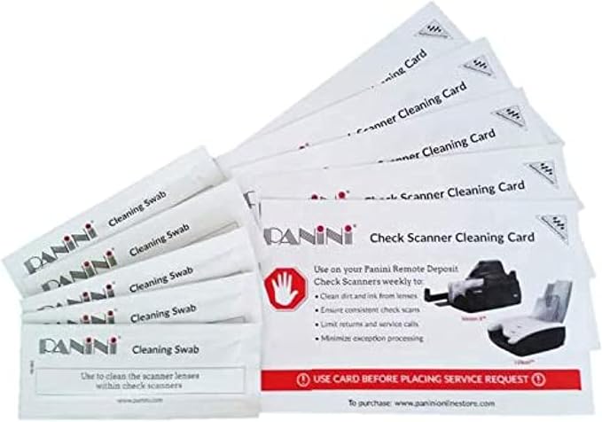 Panini Remote Deposit Capture Cleaning Kit (1 Set) by Unknown