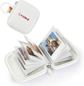 Pocket Photo Album for Polaroid Go Instant Mini Camera & Polaroid Go Film | Portable Travel Protective Case, Stores Up to 40 Photos, Compact Pocket Design by YINKECASE
