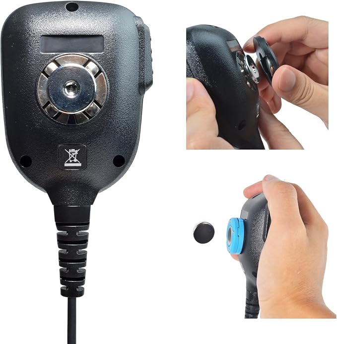 UAYESOK Magnetic CB Microphone Hanger Mount, Mobile Radio Mic Holder | Mag Car Vehicle Truck Holding Bracket, For Kenwood Motorola QYT Mobile Transceiver Mic - Image 3