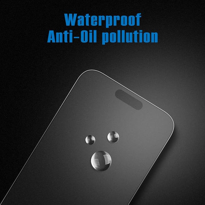 Mothca 2 Pack Matte Glass Screen Protector for iPhone Air / 17 Air [6.5 inch] + 2 Pack Camera Lens Protector, Anti-Glare & Anti-Fingerprint Case Friendly Tempered Glass, Bubble Free, Smooth as Silk - Image 5