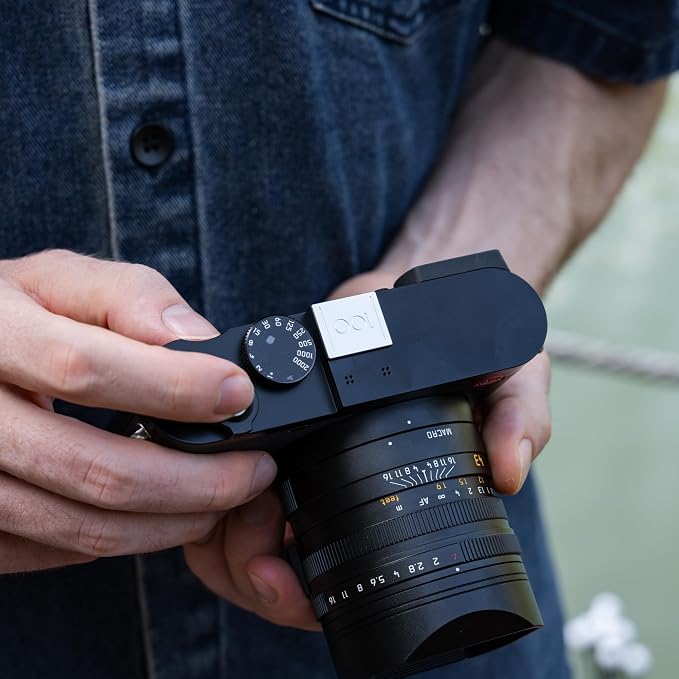 Upgraded Q3 43 Metal Hot Shoe Cover Protector Cap for Leica Q3 43 Q2 Camera | Hotshoe Cover with Full-Coverage Design & Silicone Cushion, Limited Edition for Leica 100th Anniversary,Q3 43 Accessories - Image 4