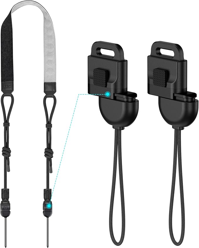 Minimalist Denim lifestyle Camera Shoulder Neck Strap with Quick Release for Most Mirrorless Cameras Canon EOS R50 R10 Fujifilm X-T30 III XT-50 Nikon Z5 Z50 II Z fc Zf, Adjustable Comfortable Strap - Image 8