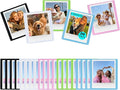 Go Magnetic Picture Frame for Polaroid Go Gen2/Gen3 Instant Camera | Picture Frame for Polaroid Go Fits 2.12x2.62 Inches Films, Magnets for Refrigerator with Transparent Cover, Colorful, 20 Pack by wogozan