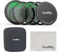 SmallRig 5-in-1 Magnetic 67mm Lens Filter Kit: VND + CPL + Black Mist 1/4 + Threaded Adapter Ring + Lens Cover + Storage Bag + Cleaning Cloth, Camera Filter Set for iPhone Lens - 4726 by SmallRig