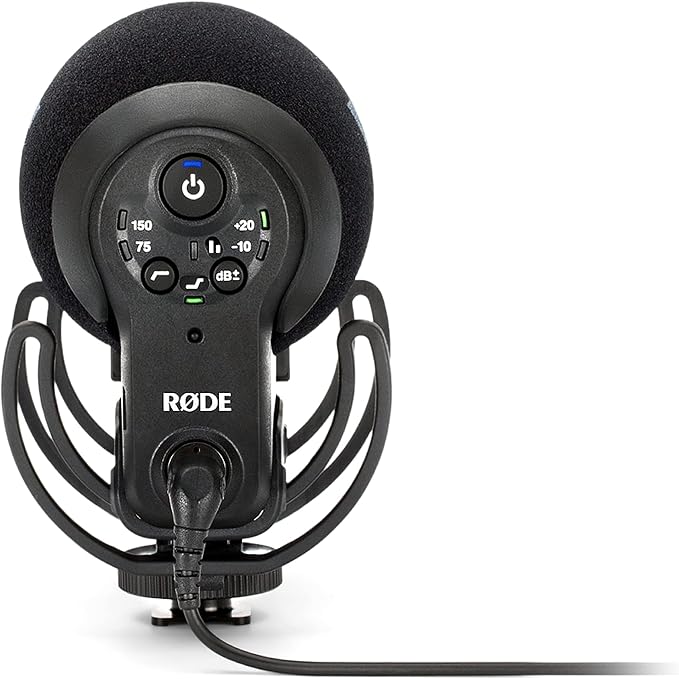 RØDE VideoMic Pro+ Premium On-camera Shotgun Microphone with High-pass Filter, High-frequency Boost, Pad, Safety Channel for Filmmaking, Content Creation and Location Recording | High-pass Filter, High-frequency Boost, Pad, Safety Channel for Filmmakin... - Image 3