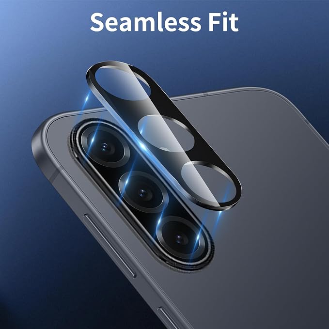 Dengduoduo 3 Pack Camera Lens Protector for Samsung Galaxy A17, Tempered Glass Camera Protector Back Lens Cover, Ultra HD, 9H Hardness, Anti-Scratch, Case Friendly[No Affect on Night Shots] - Image 5