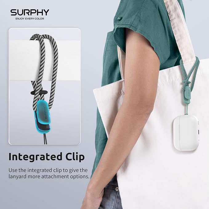 SURPHY 3 Pack Phone Wrist Strap, Phone Lanyard with Cellphone Tether Tab | Phone Strap Charm, Camera Wrist Strap with 2-Color Braided, Phone Wristlet, Wrist Lanyard for Case - Image 4