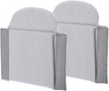 PATIKIL Camera Bag Divider, 2Pcs 6.5"x6.3"x0.55" Shockproof Camera Bag Inserts Separator Pad Protective Lens for Nikon Camera DSLR Protect Bag Organizer Universal Divider Cushion, Gray by PATIKIL