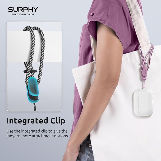 SURPHY 3 Pack Phone Wrist Strap, Phone Lanyard with Cellphone Tether Tab | Phone Strap Charm, Camera Wrist Strap with 2-Color Braided, Phone Wristlet, Wrist Lanyard for Case - Image 4