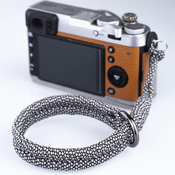 Camera Wrist Strap - DSLR Mirrorless Camera Quick Release Camera Hand Strap | with Safer Connector (white) - Image 9