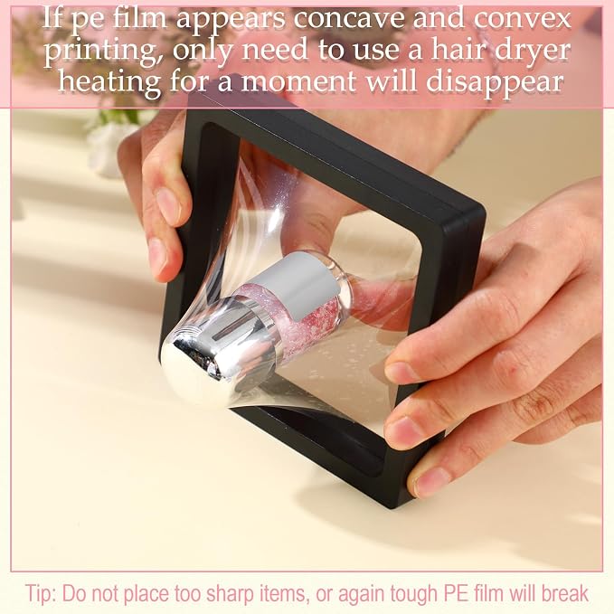 meekoo 30 Pcs Press on Nail Packaging Box with 90 Pcs Adhesive Double Sided Tape Artificial Nail Display Case Storage Container Box Acrylic Packaging Organizer for Art Home Salon(Black) - Image 7