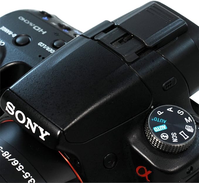 Foto&Tech Standard Hot Shoe Cover Replacement Sony FA-SHC1AM/S for Sony Alpha A33, A55, A65, A77, A900, A700, A580, A560, A550, A500, A450, A390, A380, A350, A330, A300, A230 Minolta Maxxum Cameras - Image 3