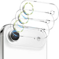 Dengduoduo 3 Pack Camera Lens Protector for iPhone Air, Tempered Glass, Ultra HD, 9H Hardness, Anti-Scratch, Case Friendly [No Affect on Night Shots], Glitter Green by Dengduoduo