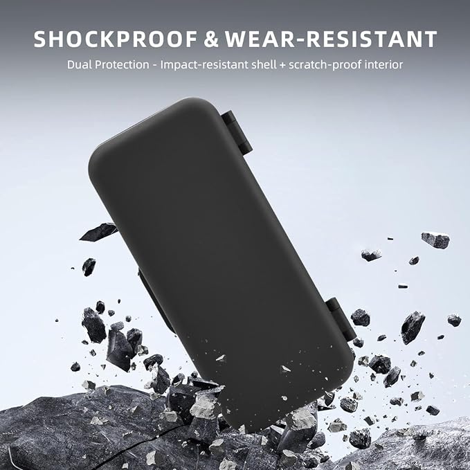 Hard Shell Lens Filter Case Pouch for DJI Osmo Pocket 3 Accessories | Dustproof & Water-Resistant Camera Lens Filter Storage Bag for ND UV CPL Filter Wide Angle Macro Lens TF/SD Card Organizer - Image 7