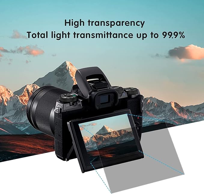 kinokoo Screen Protector for Fujifilm X-S20 Fuji XS20 Camera - High Definition HD Soft PET Film Fuji XS20 - Screen Protection Film Fuji X-S20 - Bubble-free/Anti-scratch(2 pack) - Image 7