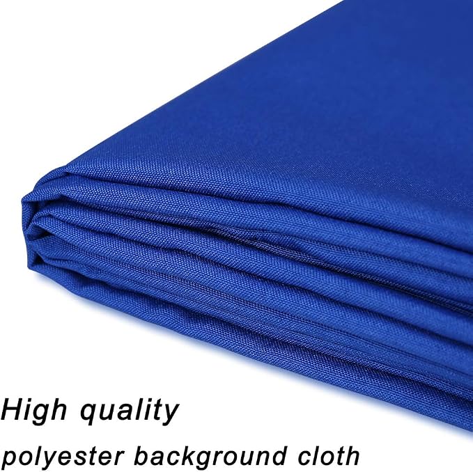 GFCC 6FT x 10FT Royal Blue Backdrop Background Blue Photo Background Photography Backdrop for Photoshoot Screen for Video Recording Picture - Image 7