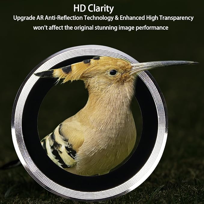Camera Lens Protector for Samsung Galaxy S24 Ultra, Silver | Tempered Glass, Auto-align Tray, Easy Installation, Case Friendly, Anti-Scratch, HD Clear, Ultra Slim - Image 3