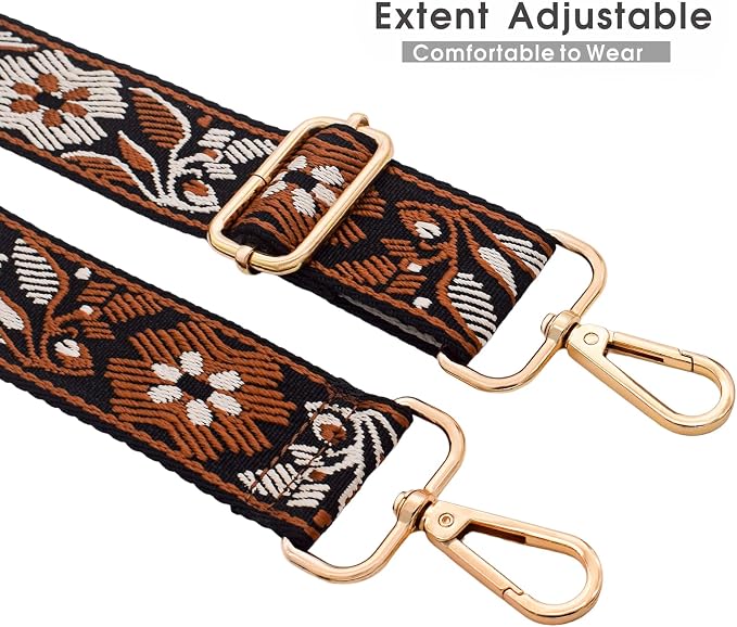 Replacement Purse Strap Shoulder Strap Adjustable Crossbody Strap for Women Crossbody Wide Shoulder Bag - Image 5