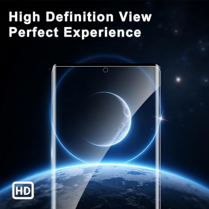 2+2 Pack for Google Pixel 7 Pro Screen Protector and Camera Protector, Fingerprint Support, Bubble-Free, Case Friendly, 9H Hardness Clear Glass for Google Pixel 7 Pro - Image 6