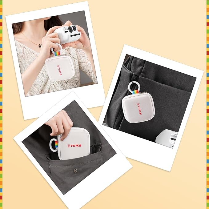 Pocket Photo Album for Polaroid Go Instant Mini Camera & Polaroid Go Film | Portable Travel Protective Case, Stores Up to 40 Photos, Compact Pocket Design - Image 7