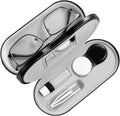 AITIME 2 in 1 Contact Lens and Glasses Case Combo,Contact Travel Case Kit | Double Sided Eye Contact Case with Remover Tool,Storage Organizer Accessories,Cute Eyeglasses Case with Contact Holder by AITIME