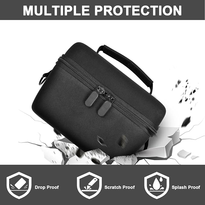 GWCASE Compact Hard Case for Canon R100 R50, RF-S18-45mm & 55-210mm Kit, S | Exclusively for Canon EOS R100 & R50 Mirrorless; Fits Body + RF-S18-45mm or RF-S55-210mm Lens; Not for Video Cameras,Box Only - Image 3